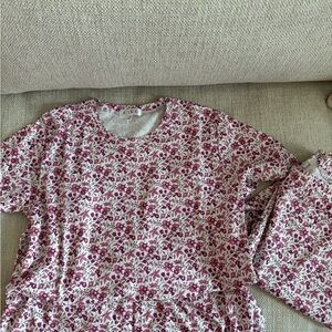 Floral Print Pajama Bundle - Pink